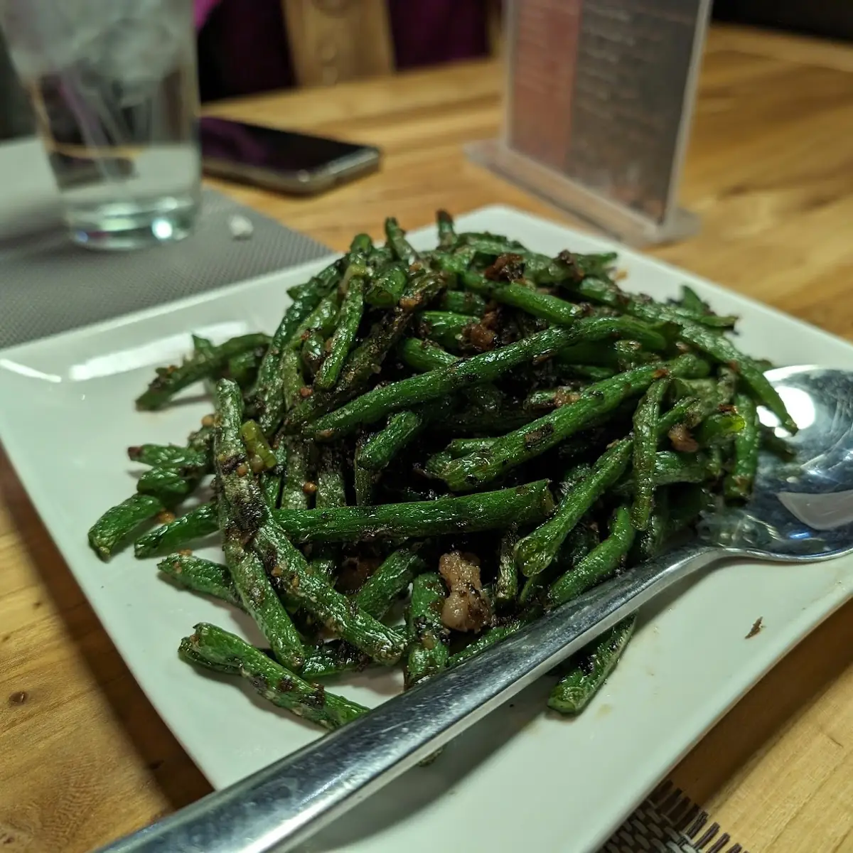 Stir-Fried Green Beans w Ground Pork干煸四季豆